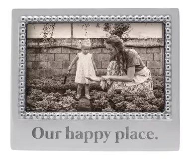 "Our Happy Place" 4 x 6 Frame by Mariposa