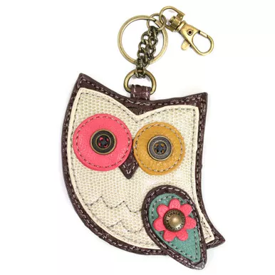 Owl-II Key Fob/Coin Purse