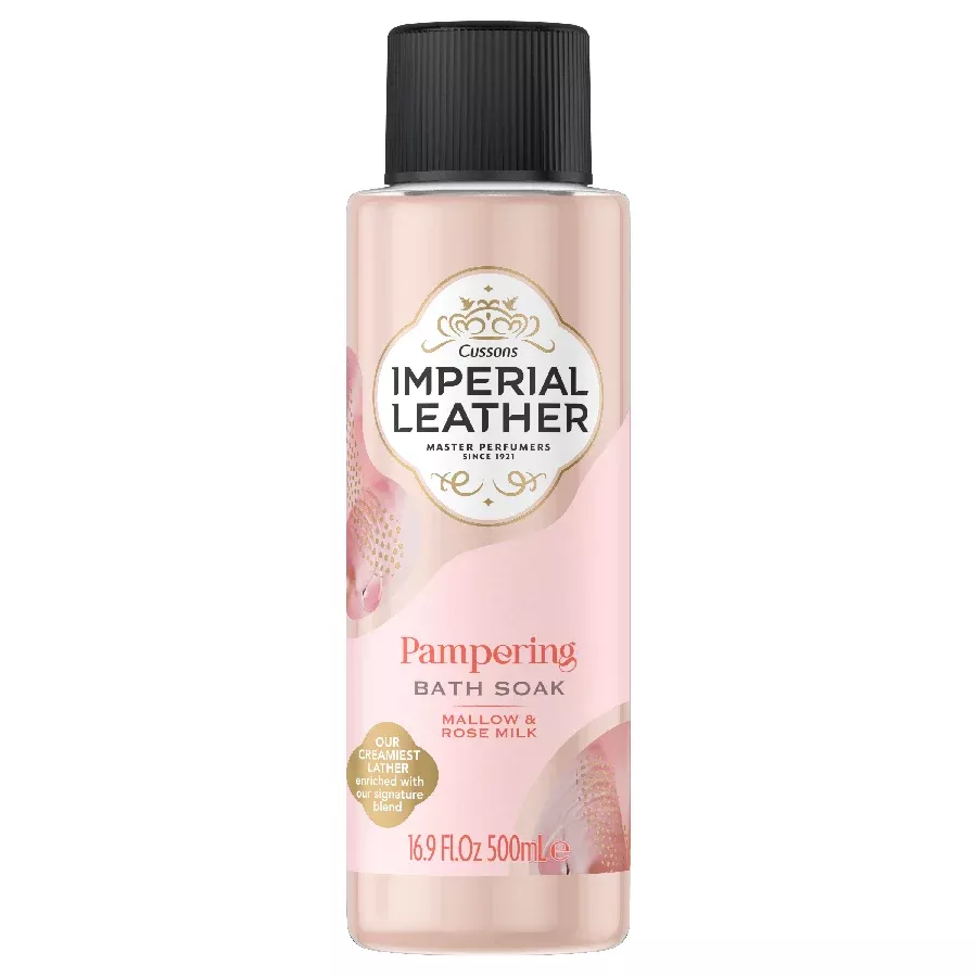 Pampering Bath Soak Mallow and Rose Milk