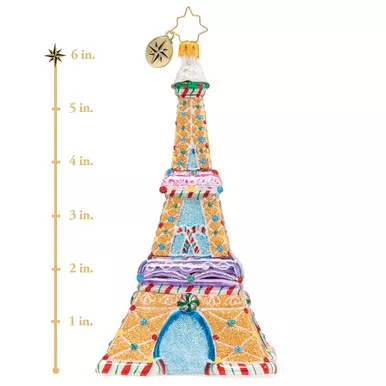 Paris Is Sweet Ornament by Christopher Radko