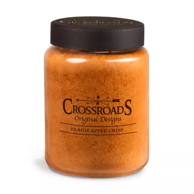 Peach Apple Crisp 26 oz. Crossroads Candle