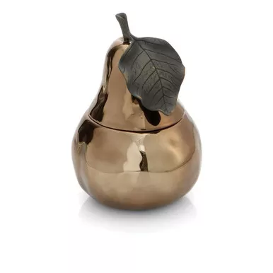 Pear Sculpted Filled Candle by Michael Aram