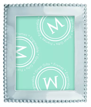Pearled 8 x 10 Frame by Mariposa