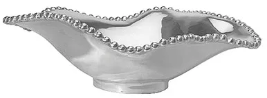 Pearled Wavy Bowl by Mariposa