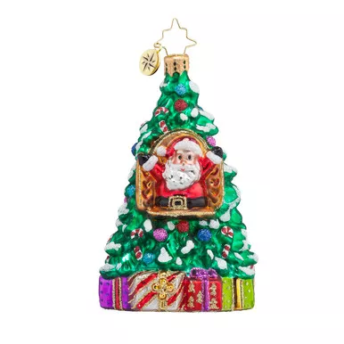 Peek-A-Boo Nick Ornament by Christopher Radko