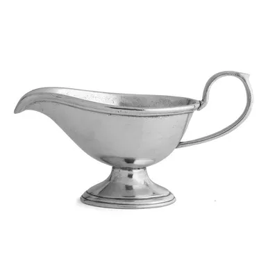 Peltro Gravy Boat - Arte Italica