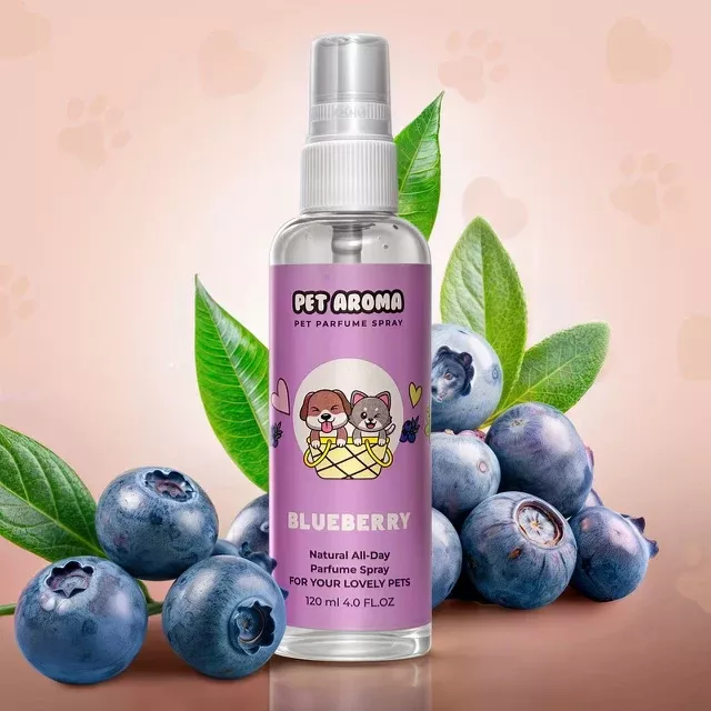 Pet Aroma Blueberry Natural All-Day Perfume 4.0 oz 120 ml
