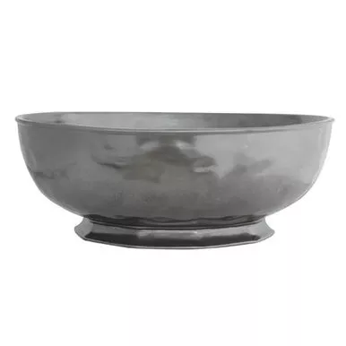 Pewter Stoneware Large Serving Bowl by Juliska