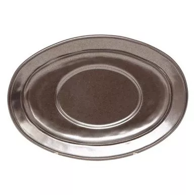 Pewter Stoneware Sauce Boat Stand by Juliska