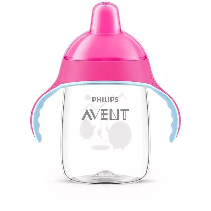 Philips Avent Cup with Handles & Mouth Pink 18m +, 340ml