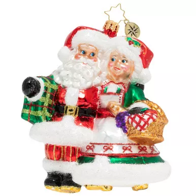 A Picnic With St. Nick Ornament by Christopher Radko
