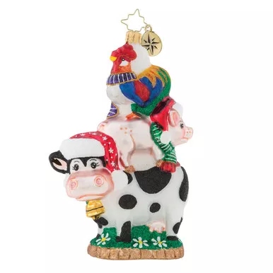 Piggyback Pile-Up Ornament by Christopher Radko