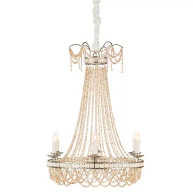 Pink Power Chandelier No. 6 by Aidan Gray