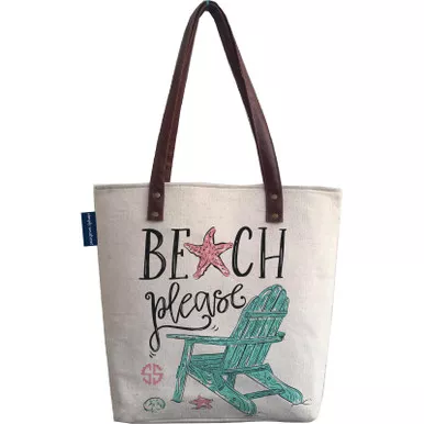 Please Canvas Bag by Simply Southern