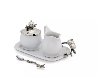 Pomegranate Creamer Set by Vagabond House