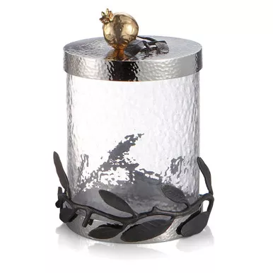 Pomegranate Small Canister by Michael Aram