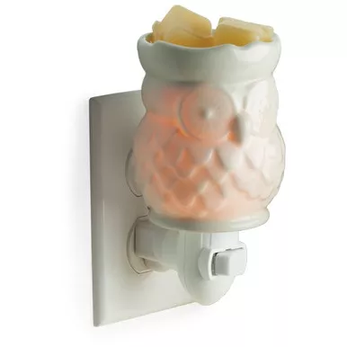 Porcelain Owl Pluggable Frangrance Warmer Classic