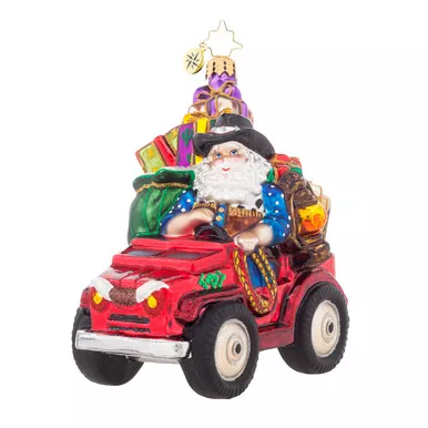 Prairie Claus Ornament by Christopher Radko