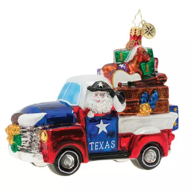 Pre-Order - Texas Treasures! Ornament by Christopher Radko