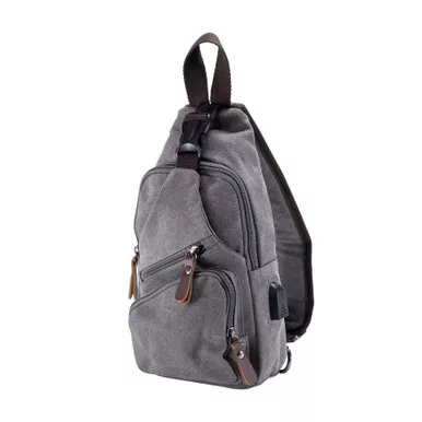 Presto Sling Bag | Grey by Mad Man