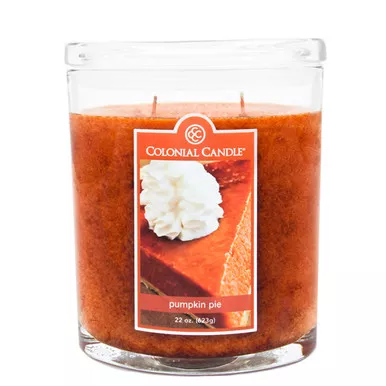 Pumpkin Pie 22 oz. Oval Jar Colonial Candle