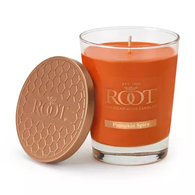 Pumpkin Spice Large Honeycomb Veriglass Candle by Root
