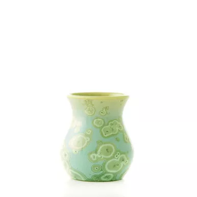 PURE Curio Crystalline Jade Bud Vase by Simon Pearce