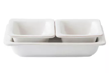 Puro Whitewash 3-Piece Hostess Set by Juliska