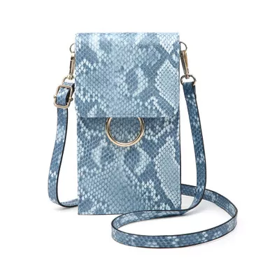 Python / Ink Ayla Cell Phone Bag by Jen & Co.