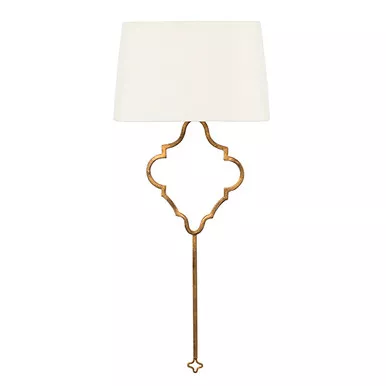 Quatrefoil Sconce by Aidan Gray