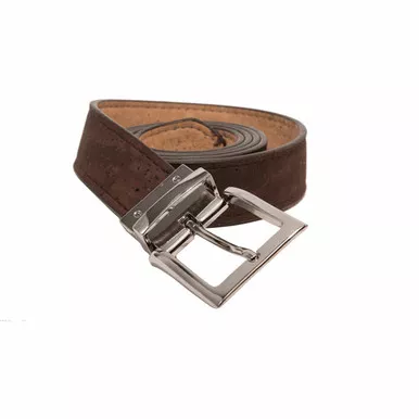 Queork Natural/Brown Reversible Belt 32