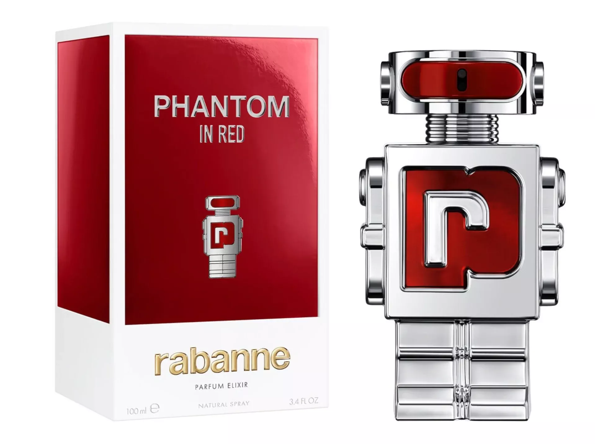 Rabanne Phantom In Red Eau de Parfum – 100 ml / 3.4 oz