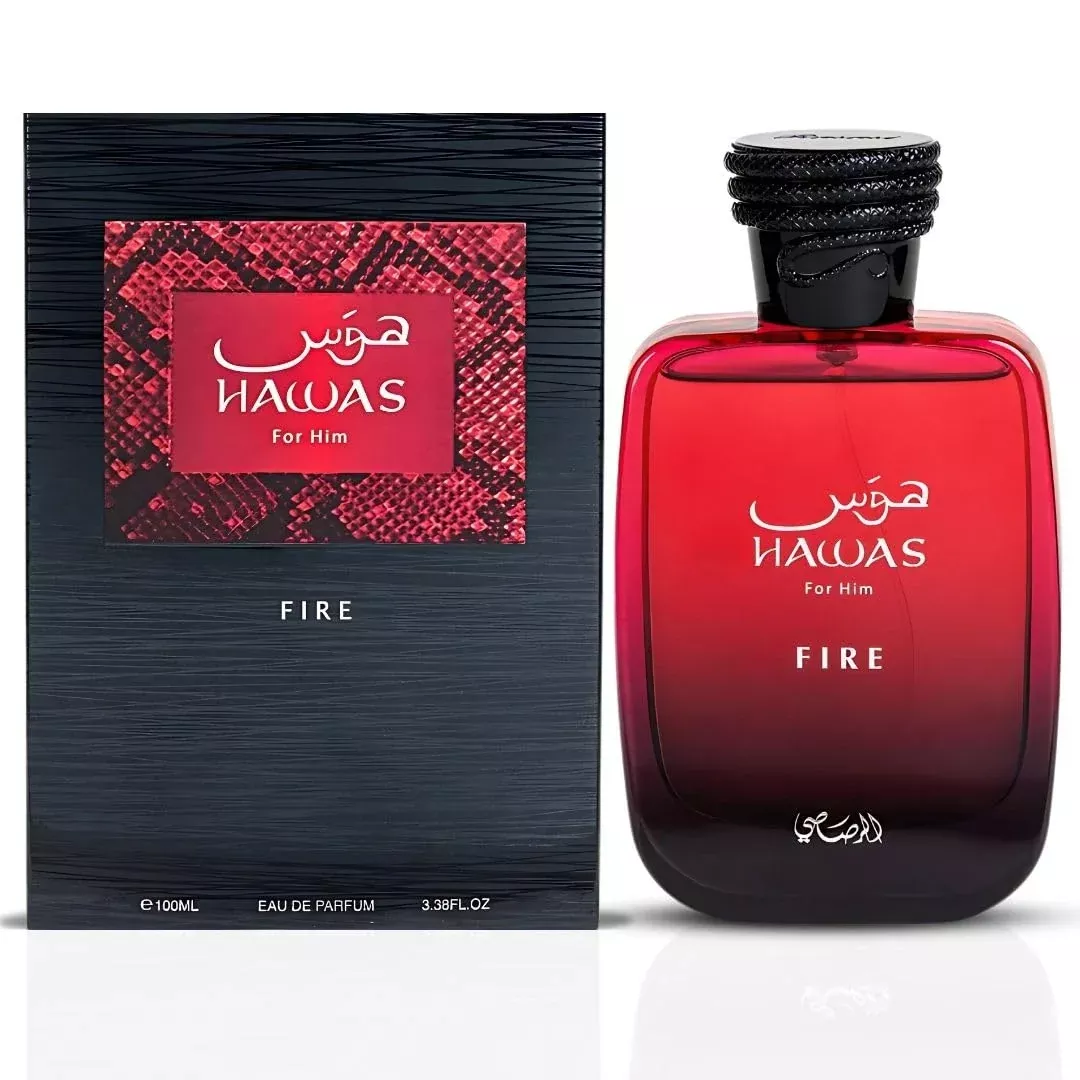 Rasasi Hawas Fire Eau de Parfum for Men 3.4 oz / 100 ml