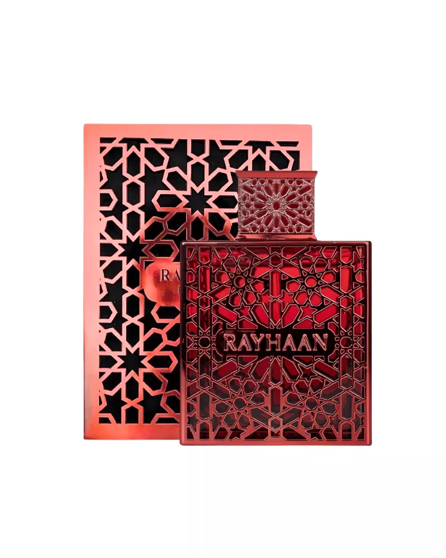 Rayhaan Crimson Eau De Parfum Spray, 3.4 oz 100ml