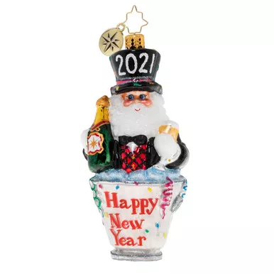 Ready For Fun In 2021! Ornament by Christopher Radko