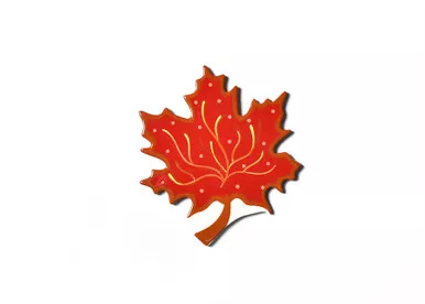 Red Leaf Big Attachment by Happy Everything!