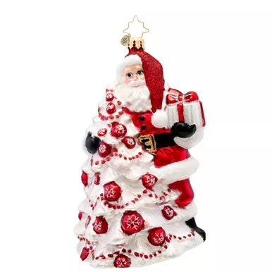 Red Splendor Ornament by Christopher Radko