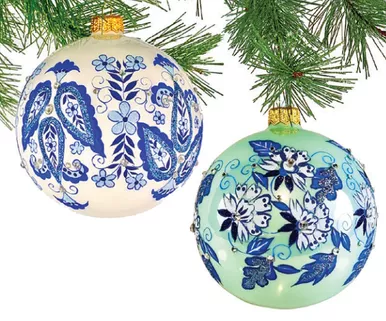 Retired 4-inch Danish Blue - 2 variations by HeARTfully Yours
