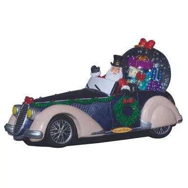Retro Roadster Snowglobe by Christopher Radko