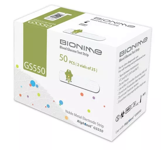Rightest GS550 Blood Glucose Test Strips