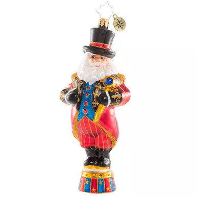 Ringmaster Of Christmas Ornament by Christopher Radko