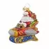 Rocketing Around Santa Ornament by Christopher Radko