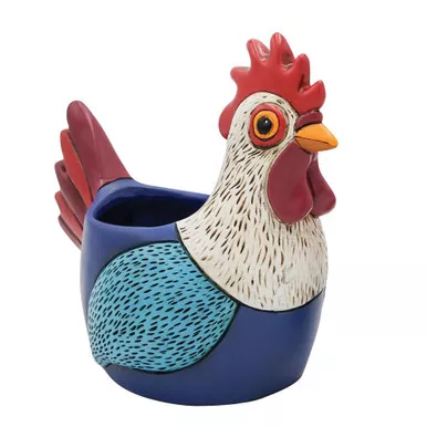 Rooster Planter by Allen Designs