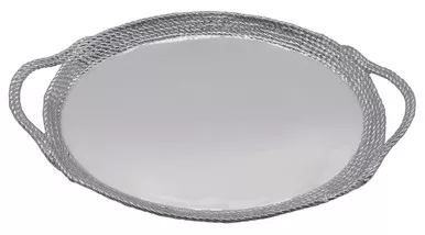 Rope Oval Cocktail Tray by Mariposa