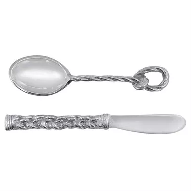Rope Spoon & Spreader Set by Mariposa