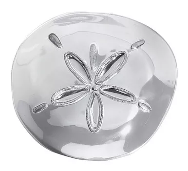 Sand Dollar Canape Plate by Mariposa