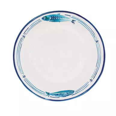 Santorini Dinner Plate by Le Cadeaux