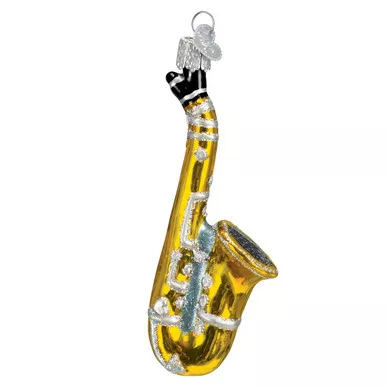 Saxophone Ornament by Old World Christmas