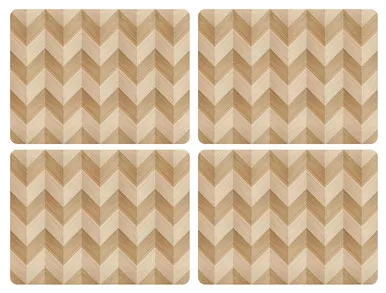 Set of 4 Chevron Placemats by Pimpernel