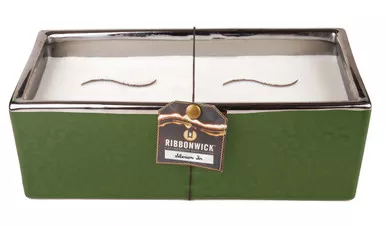 *Siberian Fir Large Rectangle RibbonWick Candle
